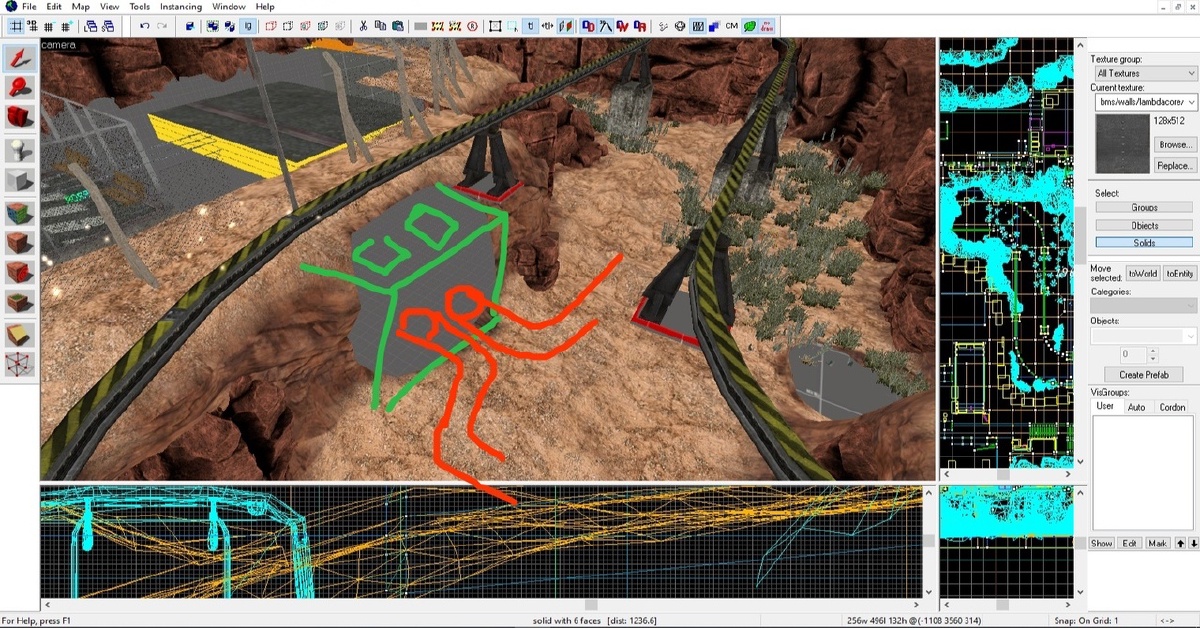 Некоторые скриншоты из Hammer (5) Black Mesa: Blue Shift WIP (5)